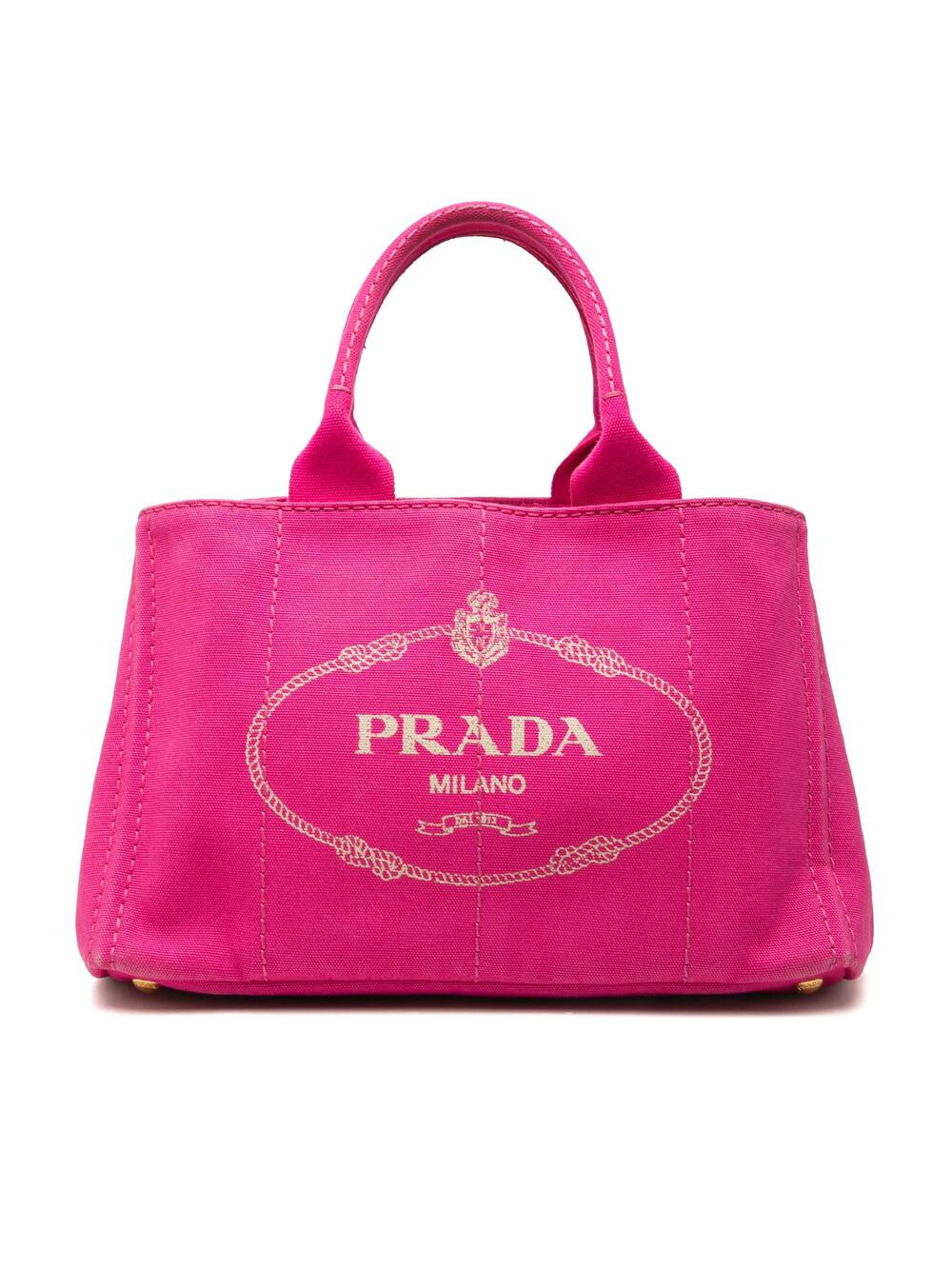 Prada Canapa Convertible Tote Canvas #367789P70B